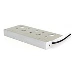 HARDSCAPE TRIM - BRUSHED CHROME - FOR LS-HS-2W-3K