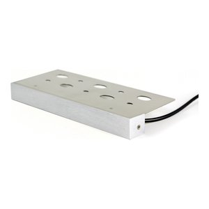 HARDSCAPE TRIM - BRUSHED CHROME - FOR LS-HS-2W-3K