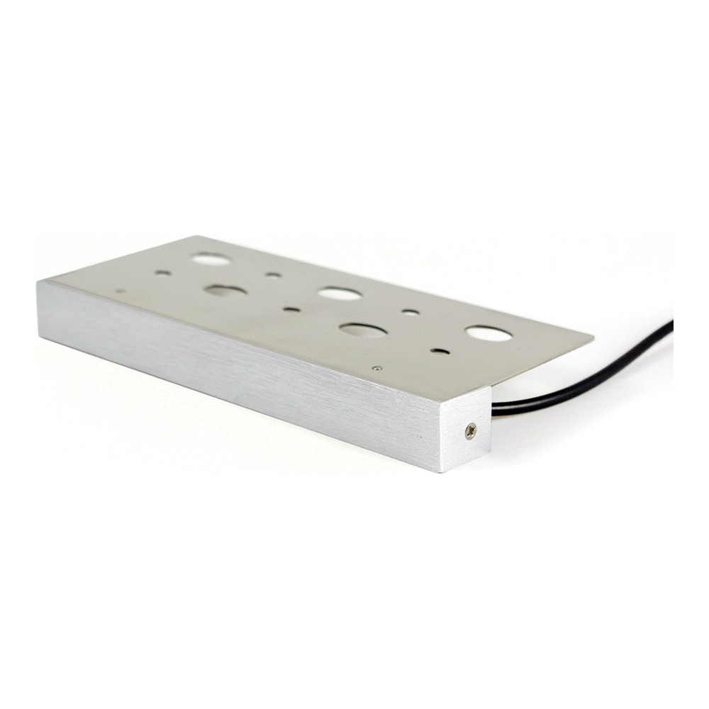 HARDSCAPE TRIM - BRUSHED CHROME - FOR LS-HS-2W-3K
