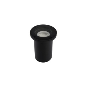 INGROUND UPLIGHT HOUSING. MR16 BULB SOLD SEPARATELY: 3W / 5W / 7W. FLAT OR SHADE TRIM SOLD SEPARATELY