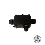 OUTDOOR 3 WAY JUNCTION BOX - IP68 RATED - CULUS APPROVED