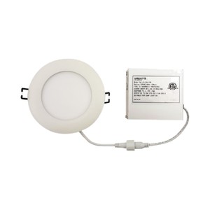 4" - THIN CEILING PANEL LIGHT - 120V AC - 9W - CCT SELECTABLE 3K/4K/5K  - DIMMABLE - IC RATED - ETL APPROVED