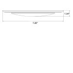 6" - THIN CEILING PANEL LIGHT - 120V AC - 14W - CCT SELECTABLE 3K/4K/5K  - DIMMABLE - IC RATED - ETL APPROVED