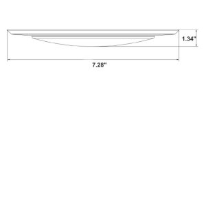 PANNEAU ENCASTRÉ LED MINCE 6 POUCES - 120V CA - 14W - TEMPÉRATURE DE COULEUR SÉLECTIONNABLE 3K/4K/5K - GRADABLE