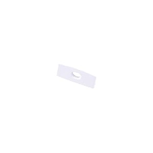 LL12 - END CAPS FOR CHANNEL - SET OF TWO: ONE CAP WITH WIRE HOLE - ONE CAP NO HOLE