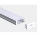 LL12 - LENS FOR SLIM MODERN ALUMINUM CHANNEL - 1M (3.28') LENGTH
