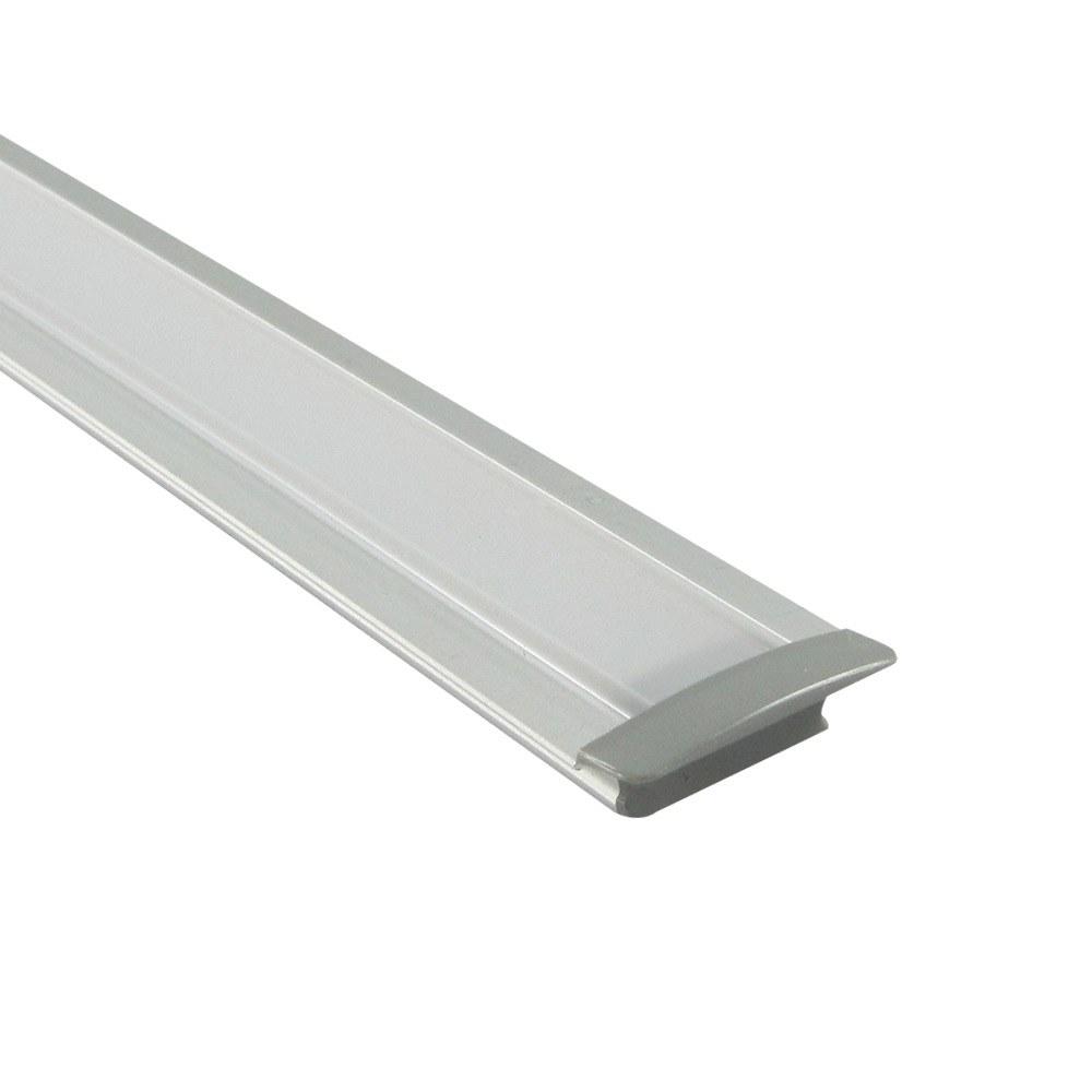 LL15 - PROFILÉ ALUMINIUM ENCASTRÉ MINCE POUR RUBAN LED - LONGUEUR 1M (3,28')