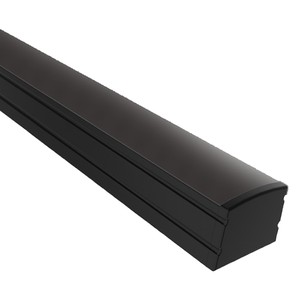 LL18 ALUMINUM SURFACE MOUNT CHANNEL FOR LED FLEXIBLE STRIP - 2.44M (8') (BOM)