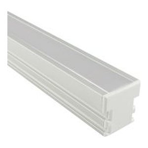 LL22 - HEAVY DUTY INGROUND ALUMINUM CHANNEL FOR LED FLEXIBLE STRIP, 2M (6.56') LENGTH