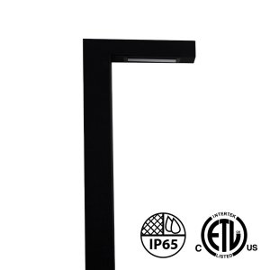 L-LIGHT - 3W - 12V AC/DC - LUMINAIRE LED MODERNE POUR ALLÉE EXTÉRIEURE AVEC PIQUET - 2700K