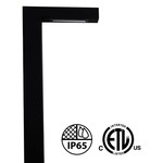 L-LIGHT - 5W - 12V AC/DC - MODERN LED LANDSCAPING PATH LIGHT WITH STAKE - 2700K