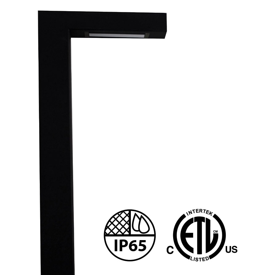 L-LIGHT - 5W - 12V AC/DC - MODERN LED LANDSCAPING PATH LIGHT WITH STAKE - 2700K