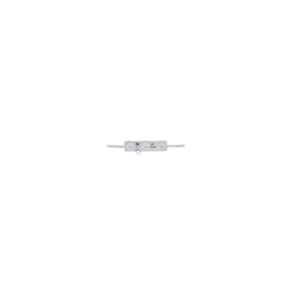 LED SIGN MODS - 3 LED - 12V DC - 25 MODS/STRING (12.5') - 1.02W/MOD - 75 LUMENS/MOD - 6000K