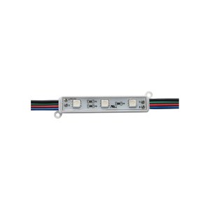 LED SIGN MODS - 3 RGB - 12V DC - 25 MODS/STRING (12.5') - 0.75W/MOD - 75 LUMENS/MOD - RGB