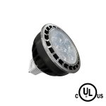 MR16 LED BULB FOR OUTDOOR FIXTURE - 12V - 24V AC/DC - 5W - GU5.3 BASE - 45deg BEAM ANGLE - 2700K