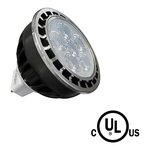 MR16 LED BULB FOR OUTDOOR FIXTURE - 12V - 24V AC/DC - 5W - GU5.3 BASE - 45DEG BEAM ANGLE - 2700K