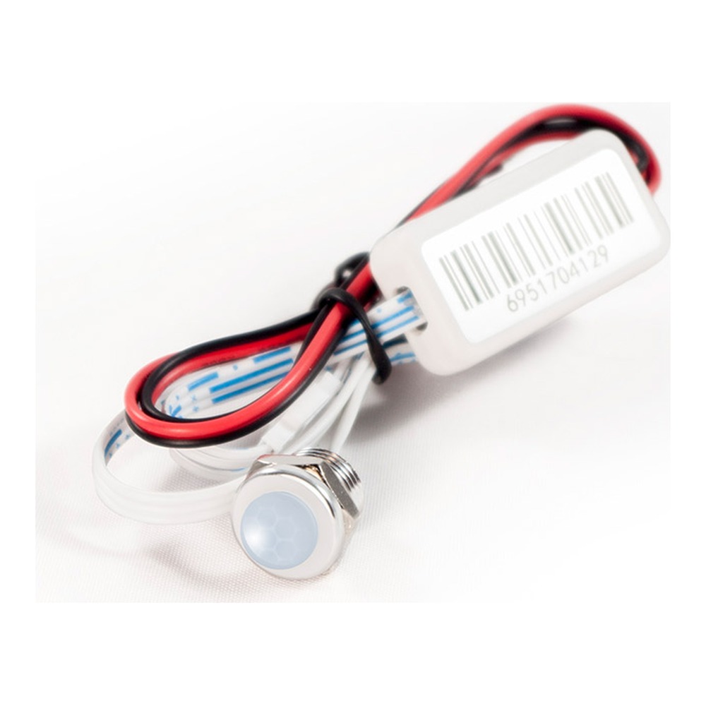 PIR MOTION SENSOR SWITCH - INPUT: 12-24V DC - RECESSED INSTALL