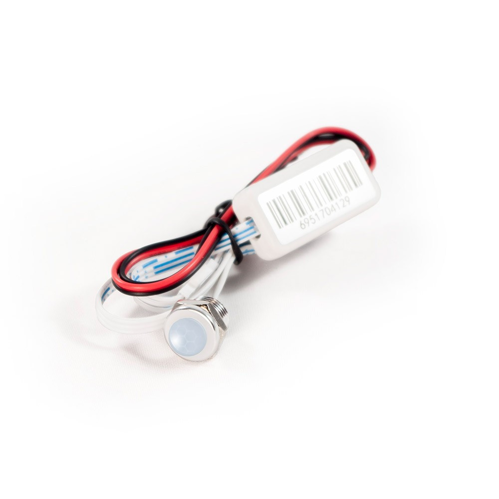 PIR MOTION SENSOR SWITCH - INPUT: 12-24V DC - RECESSED INSTALL