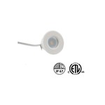 M2 - 2 LED DECK AND STEP LIGHT - 12V - 0.5W - WET LOCATION RATED - WARM WHITE 3000K