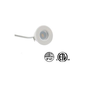 M2 - 2 LED DECK AND STEP LIGHT - 12V - 0.5W - WET LOCATION RATED - WARM WHITE 3000K