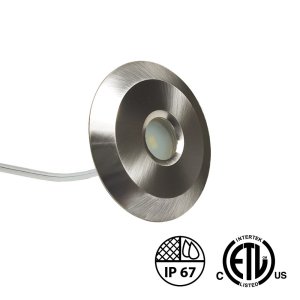 M2 - 2 LED DECK AND STEP LIGHT, 12V, 0.5W, WET LOCATION RATED, WHITE 5000K