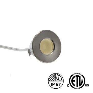 12V LED DECK & STEP LIGHT DIM TO WARM 0.7W 75 LM
