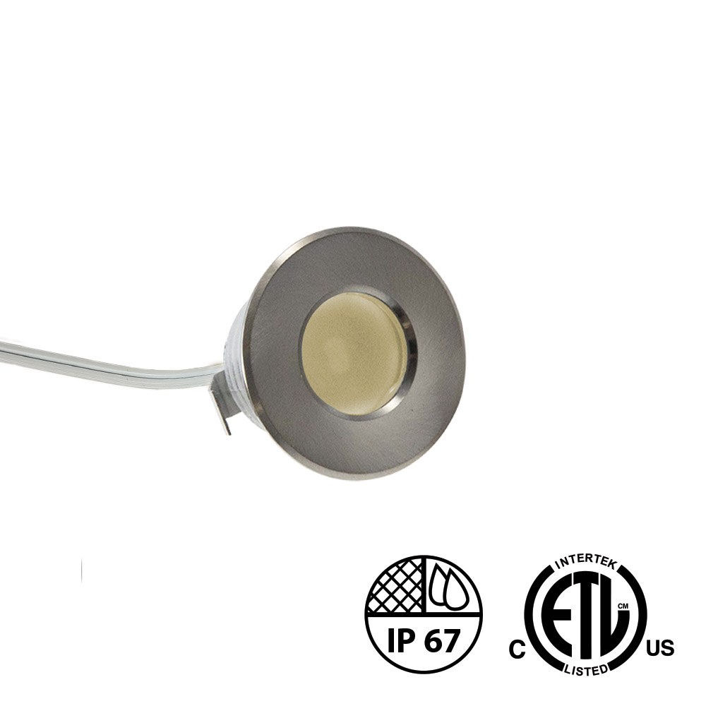 12V LED DECK & STEP LIGHT DIM TO WARM 0.7W 75 LM