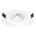 ROUND SWIVEL TRIM, WHITE, FITS: MR16 / RD10 / RD7, WHITE