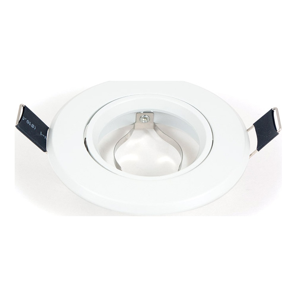 ROUND SWIVEL TRIM, WHITE, FITS: MR16 / RD10 / RD7, WHITE