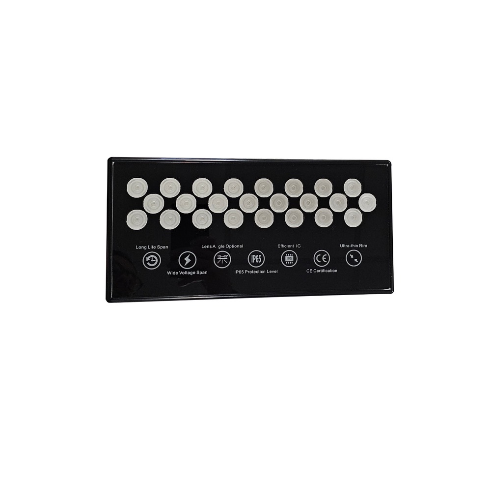 RGBW WALL COLOR BLASTER - 100 - 240V AC - 48W - 36 LEDS - 40DEG - DMX CAPABLE - OUTDOOR RATED - ETL APPROVED