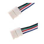 CONNECTEUR SANS SOUDURE SC3 RGBW AUX DEUX EXTRÉMITÉS POUR RUBAN LED FLEXIBLE 5050 RGBW