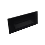 BRICK LIGHT TRIMS FOR RECESSED HOUSING (RH) BLACK