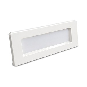 BRICK LIGHT HORIZONTAL TRIMS, SCREWLESS WINDOW, WHITE