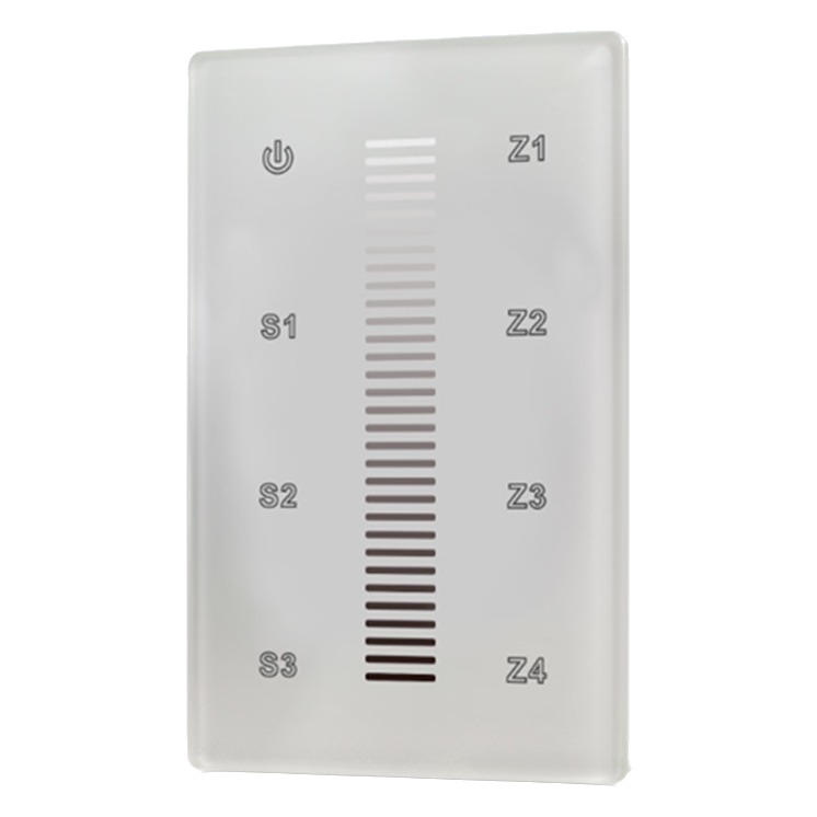 TÉLÉCOMMANDE MURALE COULEUR UNIQUE POUR LS-RCV-MZ8A (INTÉRIEUR) OU LS-RCV-O-MZ5A (RÉCEPTEUR EXTÉRIEUR)