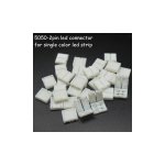 SINGLE END CONNECTOR WITH WIRE LEAD FOR 3528 - 60 & 120 LED FLEXIBLE STRIP