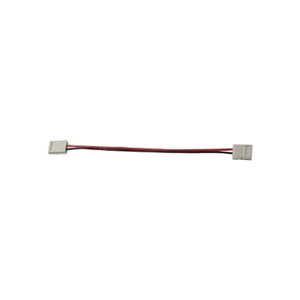 SINGLE END CONNECTOR WITH WIRE LEAD FOR 3528 - 60 & 120 LED FLEXIBLE STRIP