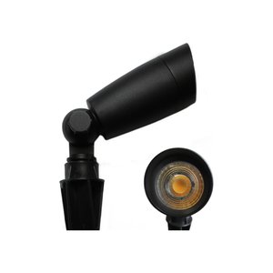 LED LANDSCAPE UPLIGHT WITH STAKE, 12V AC/DC, 6W, 45°, OUTDOOR RATED, 36" (90CM) 27K