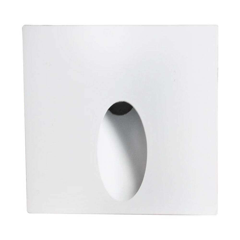 SQUARE STEP LIGHT, SQ25, 12V, 1W, WHITE