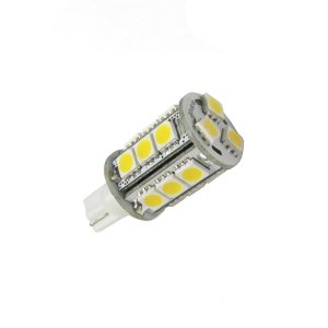 12V DC, T10 LED BULB, 18 LEDS, 6000K