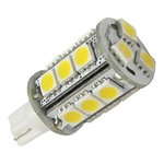 12V DC, T10 LED BULB, 18 LEDS, 6000K