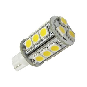 12V DC, T10 LED BULB, 18 LEDS, 6000K