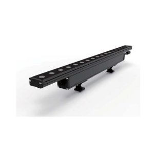 BARRE LINÉAIRE WALL WASHER RGBWW (1220MM) 48 PO - 120V CA - COMPATIBLE DMX - USAGE EXTÉRIEUR - NOIR