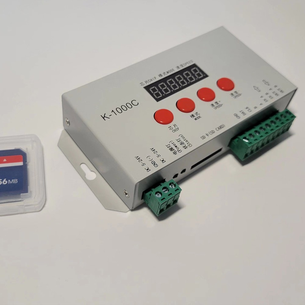 DMX TOUCH CONTROLLER. 512 DMX CHANNEL W/ POWER ADAPTER