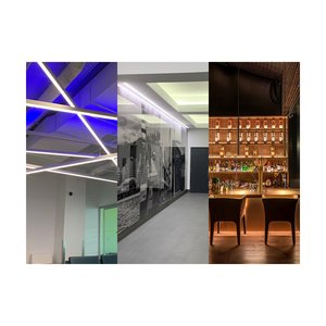 OUTDOOR EDGE LIT RIGID BACKLIGHTING LIGHT BOX BAR - 24V DC - 28W + 18 LEDS/PIECE - 900MM LONG - DIMMABLE 6500K