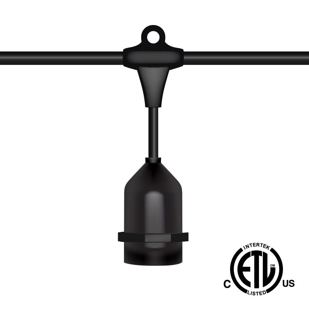 50' LED SUSPENDED STRING LIGHTS 24V