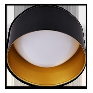 LED CEILING LIGHT 12'' CL23 (3CCT) BLACK/GOLD