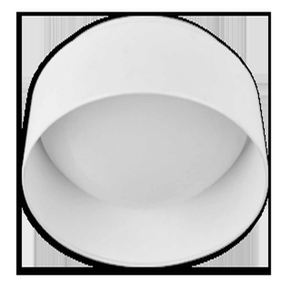 CL23P15 - Round - 26W - 1560 Lumens - 120V - CCT (30K - 40K - 50K). Exterior Color WH - Interior WH. 15 3/4 Diam. X 4 H - White