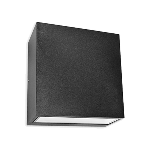 LWL-PD-9W - 9W, 750 LUMENS, 30K, INTEGRATED LED, SHALLOW, DOWNLIGHT, PROTECTIVE GLASS INCLUDED. 51/2 W X 51/2 H X 21/4 D. NON-DIMMABLE - BLACK