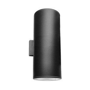 LWL-UD5R38-PH - UP AND DOWN LIGHT, FOR PAR38 OR PAR30 BULB NOT INCLUDED, PROTECTIVE GLASS INCLUDED. E26 SOCKET. 53/4 DIA. X 18 H. PHOTOCELL (TURNS ON AND OFF WITH DAYLIGHT) - BLACK