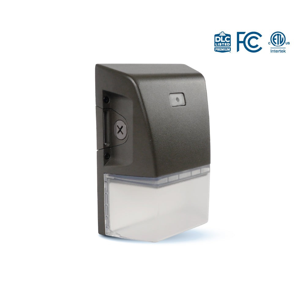 MINI APPLIQUE MURALE LED AVEC PHOTOCELLULE INTÉGRÉE - 3CCT (3000K - 4000K - 5000K) ET PUISSANCE (15W - 20W ET 25W)